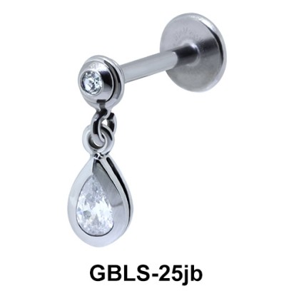 Pear Stone Encapsulated External Dangling GBLS-25jb