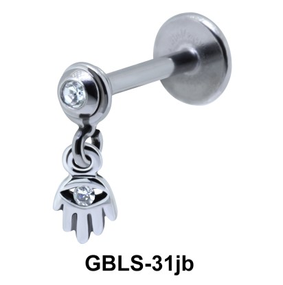 Hamsa Hand External Dangling GBLS-31jb