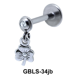 Flower External Dangling with Stone GBLS-34jb
