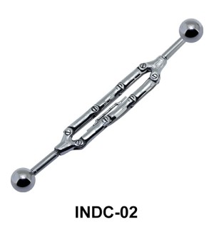 Exclusive Pattern Industrial Piercing INDC-02