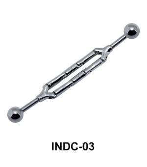 Exclusive Pattern Industrial Piercing INDC-03