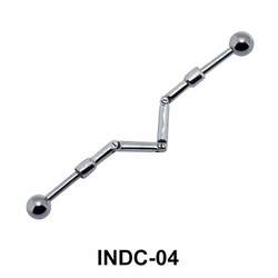 Twisted Industrial Piercing INDC-04
