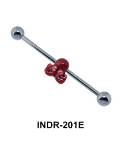 Enamel Octopus Industrial Piercing INDR-201E