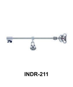 Heart Key Industrial Piercing INDR-211