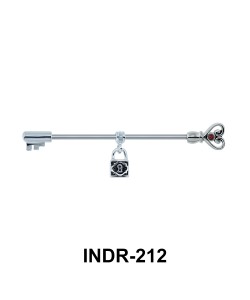 Padlock Keys Ear Piercing INDR-212