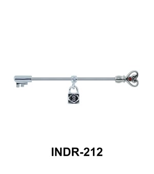 Padlock Keys Ear Piercing INDR-212