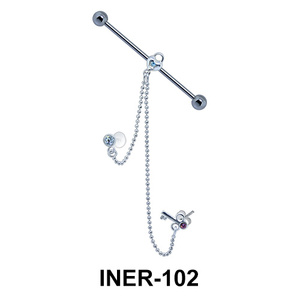 Industrial Chain with Key Shaped INER-102 