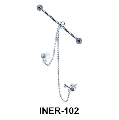 Industrial Chain with Key Shaped INER-102 