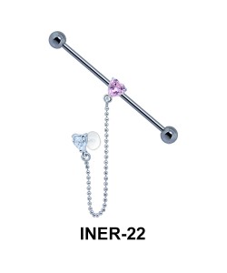 Industrial Chain with Heart Shaped INER-22 