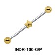 Starred Industrial Piercing INDR-100