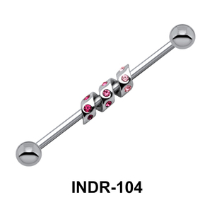 Industrial Piercing With A Twist INDR-104