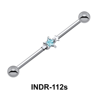 Brass Star Industrial Piercing INDR-112s