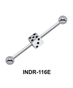 Enamel Dice Industrial Piercing INDR-116E