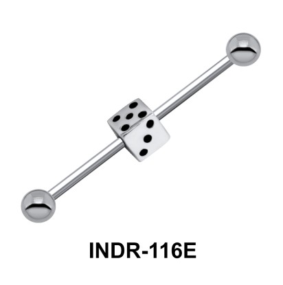 Enamel Dice Industrial Piercing INDR-116E