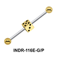 Enamel Dice Industrial Piercing INDR-116E