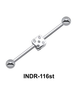 Fancy Dice Industrial Piercing INDR-116st