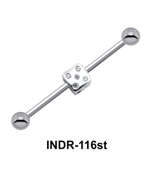 Fancy Dice Industrial Piercing INDR-116st