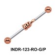 Coiled Snake Industrial Piercing INDR-123