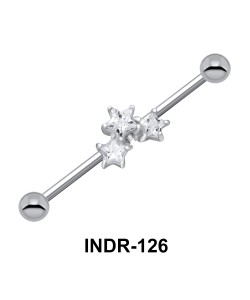 Triple Star Industrial Piercing INDR-126