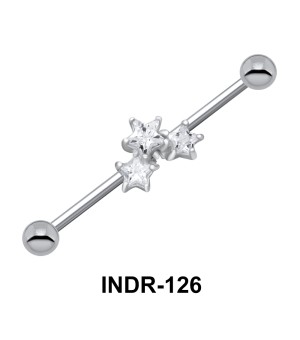 Triple Star Industrial Piercing INDR-126