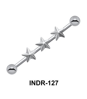 Triple Star Industrial Piercing INDR-127