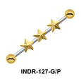 Triple Star Industrial Piercing INDR-127