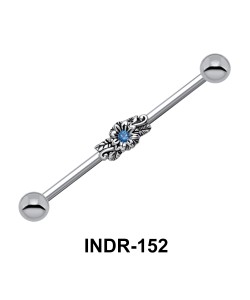 Floral Tribute Industrial Piercing INDR-152