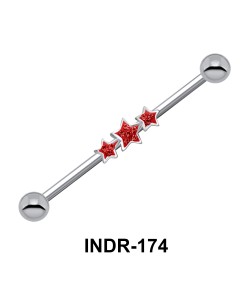 Triple Star Industrial Piercing INDR-174