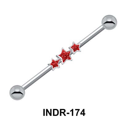 Triple Star Industrial Piercing INDR-174