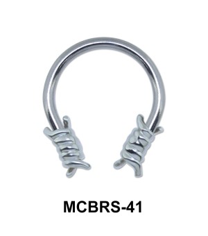 Knot Circular Barbells Face Piercing MCBRS-41