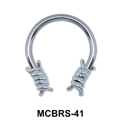 Knot Circular Barbells Face Piercing MCBRS-41