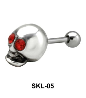 Skull Shaped Helix Piercing SKL-05