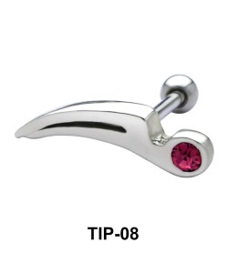 Shiny Helix Ear Piercing TIP-08