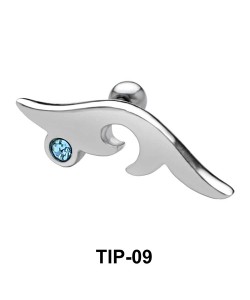 Intriguing Design Helix Ear Piercing TIP-09