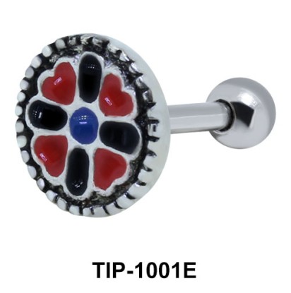 Stamp Shaped Helix Ear Piercing TIP-1001E 