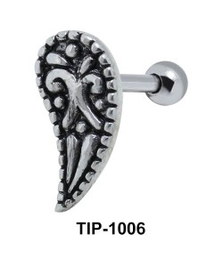 Comma Shaped Helix Ear Piercing TIP-1006