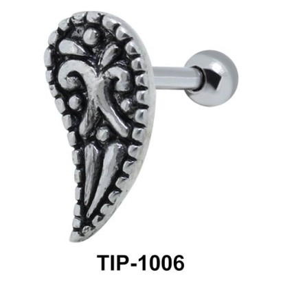 Comma Shaped Helix Ear Piercing TIP-1006