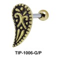 Comma Shaped Helix Ear Piercing TIP-1006