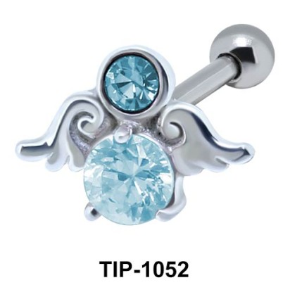 Bird with Open Wings Shaped Ear Piercing TIP-1052 