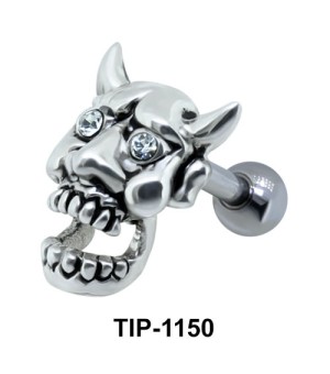 Devil Face Shaped Helix Piercing TIP-1150