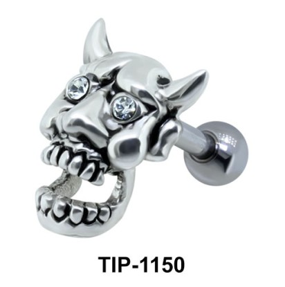 Devil Face Shaped Helix Piercing TIP-1150