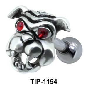 Dog Face Shaped Helix Piercing TIP-1154
