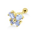 Stone Butterfly Helix Ear Piercing TIP-1163