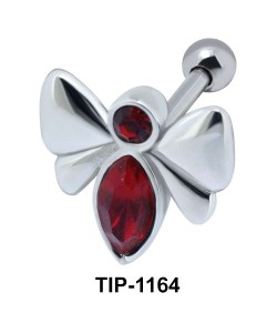 Stone Butterfly Helix Ear Piercing TIP-1164