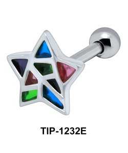 Star Shaped Ear Piercing TIP-1232E 