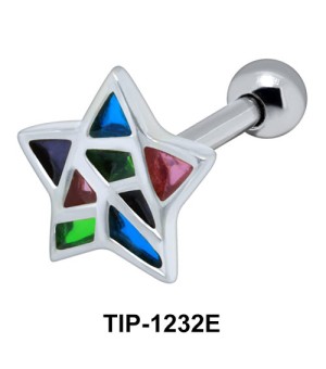 Star Shaped Ear Piercing TIP-1232E 