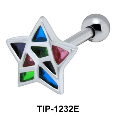 Star Shaped Ear Piercing TIP-1232E 