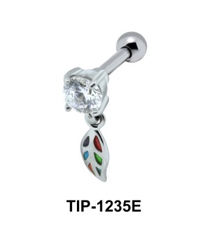 Leaf Shaped Ear Piercing TIP-1235E 