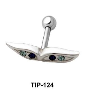 Eyes Shaped Helix Piercing TIP-124