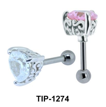 Heart Shaped Ear Piercing TIP-1274 